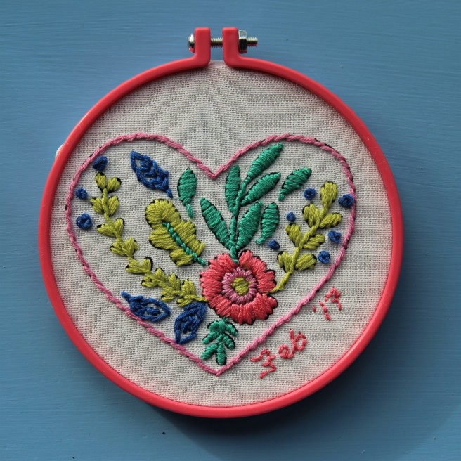 Mollie Makes, #molliemakers, embroidery hoop